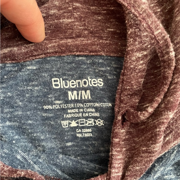 BlueNotes Long Sleeve T-Shirt Hoodie - Picture 4 of 5